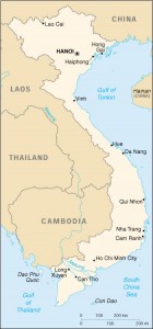 Immagine 1 - mappa Vietnam